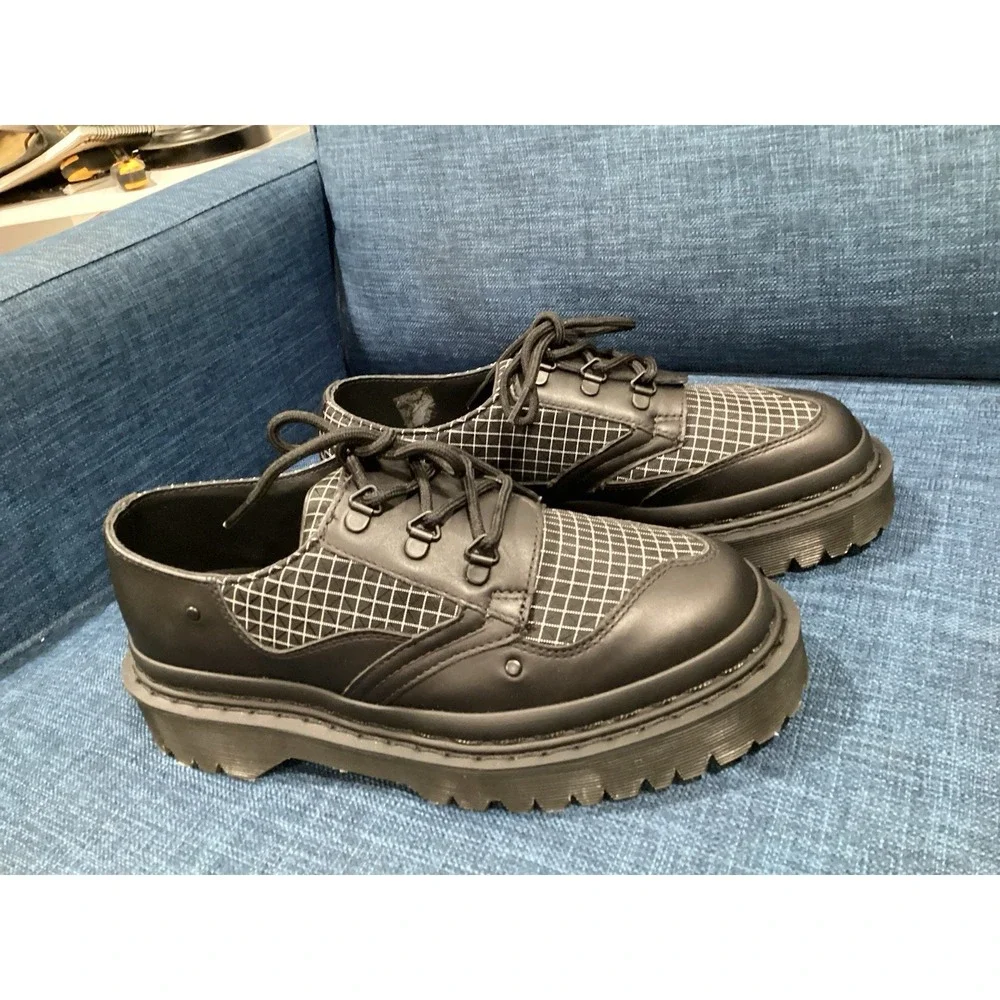 Dr. Martens 1461 BEX RIPSTOP GRID OXFORD SHOES Men's Size 7 Women's 8